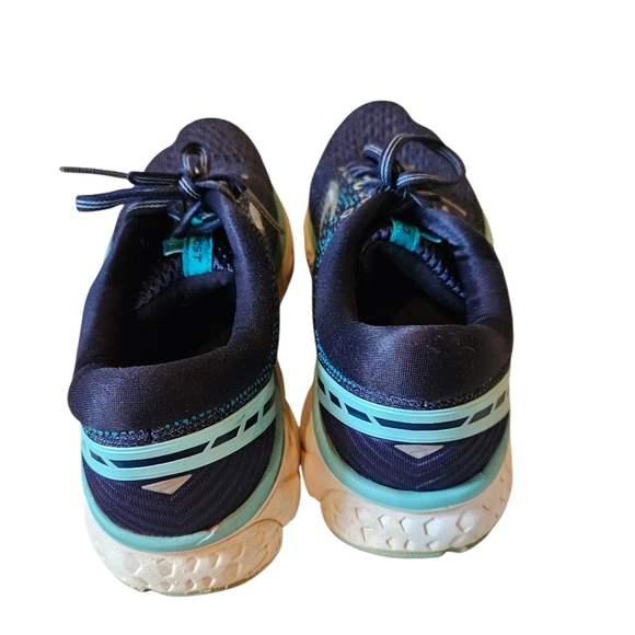 Brooks Women's Athletic Shoes Ghost 11 Running - Navy and Mint - Picture 3 of 9